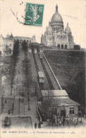 75-PARIS-XVIII-FUNICULAIRE DE MONTMARTRE-N°T2408-G/0375 - Vegetazione