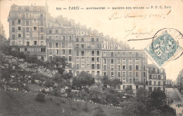 75-PARIS-XVIII-MAISONS RUE MULLER-N°T2408-G/0273 - Legumbres