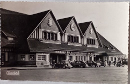 CPSM Circulée 1962,  Deauville (Calvados) - La Gare.  (73) - Deauville