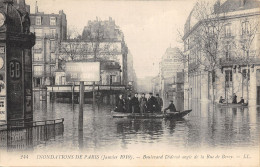 75-PARIS-CRUE DE LA SEINE-N°T2408-F/0223 - Überschwemmung 1910