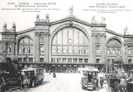 75-PARIS-GARE DU NORD-N°T2409-C/0077 - Metro, Stations