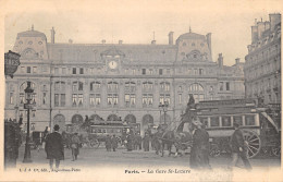 75-PARIS-LA GARE SAINT LAZARE-N°T2409-B/0397 - Pariser Métro, Bahnhöfe