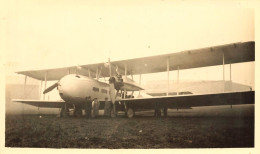 Aviation * Avion Marque Type Modèle ? & Aviateur * Aérodrome Hangars * Photo Ancienne Format 11.2x6.8cm - ....-1914: Vorläufer