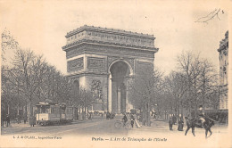 75-PARIS-ARC DE TRIOMPHE-N°T2409-D/0363 - Arc De Triomphe