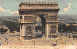 75-PARIS-ARC DE TRIOMPHE-N°T2409-D/0353 - Arc De Triomphe