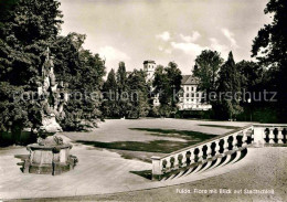 72686459 Fulda Flora Mit Blick Auf Das Stadtschloss Fulda - Fulda