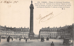 75-PARIS-COLONNE VENDOME-N°T2409-D/0135 - Autres & Non Classés