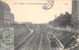 75-PARIS-GARE DES BATIGNOLLES-N°T2409-C/0375 - Métro Parisien, Gares