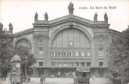 75-PARIS-LA GARE DU NORD-N°T2409-C/0275 - Metro, Estaciones