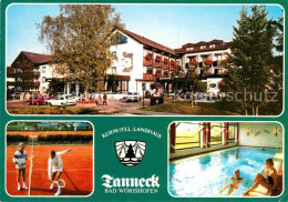 72686243 Bad Woerishofen Kurhotel Landhaus Tanneck Tennisplatz Hallenbad Bad Woe - Bad Woerishofen