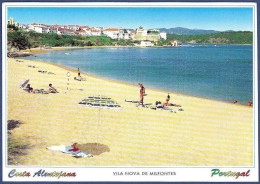 Vila Nova De Milfontes - Vista Parcial Da Praia Vila -|- Costa Alentejana - Beja