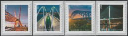 USA 2023 Bridges Definitives Set Of 4 Stamps MNH - Bruggen