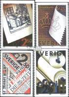 Schweden 1625-1628 (kompl.Ausg.) Postfrisch 1990 Papierfabrikanten - Unused Stamps