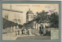 CPA (69) SAINT-GENIS-les-OLLIERES - Aspect De La Place De L'Eglise En 1906 - Other & Unclassified