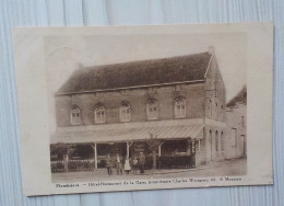 1920 CP Plombières Hôtel Restaurant De La Gare Propriétaire CH. Wintgens Montzen - Autres & Non Classés