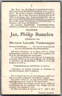 Bidprentje Geetbets - Busselen Jan Philip (1875-1954) - Andachtsbilder