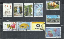 TEN AT A TIME - MAURITIUS 2018-2023 - LOT OF 10 DIFFERENT  1 - POSTALLY USED OBLITERE GESTEMPELT USADO - RARE - Maurice (1968-...)