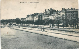 CPA 71 - MACON - LE QUAI LAMARTINE - Macon