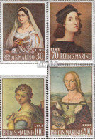 San Marino 760-763 (kompl.Ausg.) Postfrisch 1963 Gemälde Von Raffaello - Ongebruikt