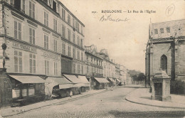 D9753 Boulogne La Rue De L'église - Boulogne Billancourt