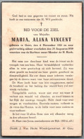 Bidprentje Gent - Vincent Maria Alina (1921-1939) - Andachtsbilder