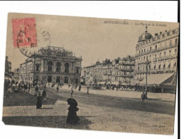 Montpellier - La Place De La Comedie  - 7456 - Autres & Non Classés