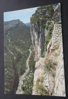 Les Gorges Du Verdon - Ici Le Belvédère De L'Escalès Sur Le Couloir Samson - Editions Photoguy - Other & Unclassified