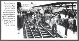 2017  --  MANIFESTANTS EN GARE DE REDON  . 4B141 - Unclassified