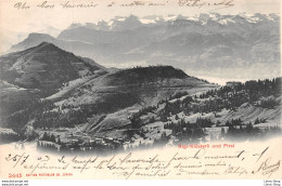 ►SCHWEIZ◄SZ►RIGI-KLÖSTERLI UND FIRST◄►CPA◄PRÉCURSEUR►1903◄►N° 2445 ÉDIT. PHOTOGLOB CO. ZÜRICH - Other & Unclassified