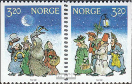 Norwegen 1082-1083 (kompl.Ausg.) Postfrisch 1991 Weihnachtsbräuche - Ungebraucht