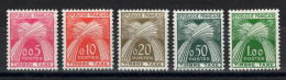 PROMOTION - Taxe YV 90 à 94 Gerbes En NF Complete N** MNH Luxe , Cote 70 Euros - 1960-.... Nuevos