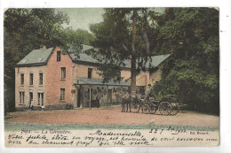 Spa (Belgique, Liège) : La Villa Bourgeoise "La Géronstère" En 1902 (animé, Attelage) PF. - Spa