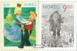 Norwegen 1432Dr-1433Dr (kompl.Ausg.) Postfrisch 2002 Märchenfiguren - Unused Stamps