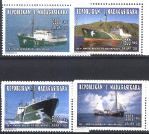 Mint Stamps Ships Greenpeace  1996 From Madfagascar - Ships