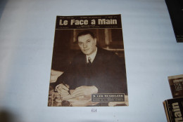 EL1 Hebdomadaire Le Face à Main - 03 Mars 1945 - Leon Mundeler - 1900 - 1949