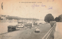 D9760 Boulogne Sur Seine Le Port - Boulogne Billancourt