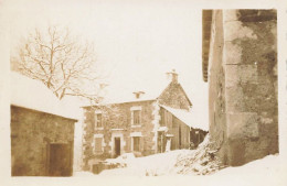 Le Pouget , Sous La Neige , Janvie R1945 * Maison BOULET * Photo Ancienne Format 8.7x6cm - Autres & Non Classés