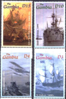 Mint Stamps Ships 2001 From Gambia - Ships