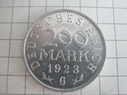 Germany 200 Mark 1923 G - 200 & 500 Mark