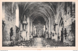 [33] SALIGNAC - Intérieur De L'Église Cpa ±1930 ♥♥♥ - Sonstige & Ohne Zuordnung