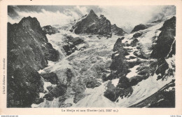 [05] La Meije Et Son Glacier (alt 3987 M.) Cliché ODDOUX, Grenoble CPA ± 1930 ♥♥♥ - Andere & Zonder Classificatie