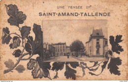 [63] UNE PENSEE DE  SAINT-AMAND-TALLENDE Cpa ± 1920 ♣♣♣ - Autres & Non Classés