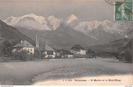 [74]   St-Martin-sur-Sallanches - L'Arve Et Le Mont-Blanc Cpa 1912 ♦♦♦ - Sallanches
