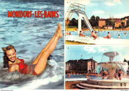 LUXEMBOURG Mondorf Les Bains - Multivues - PIN-UP En Maillot De Bain Swimsuit  Cpsm  ♥♥♥ - Mondorf-les-Bains