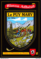 [15] LE PUY MARY -  Cpm Autocollant Adhésif Blason écusson -  ♥♥♥ - Sonstige & Ohne Zuordnung