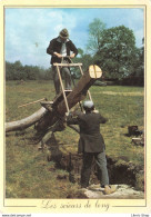 LES MÉTIERS D'ANTAN - LES SCIEURS DE LONG EN PLEINE ACTION - Éditions Nivernaises - Cpm GF ♥♥♥ - Artesanal