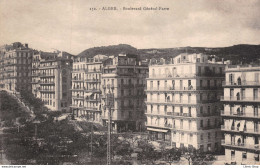 ALGER  Boulevard Général Farre- Tramway  N° 152 Collection Idéale  Cpa ±1920 ♥♥♥ - Alger