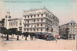 ALGER - Dépêche Algérienne Et Place Laferrière - Tramway Cpa 29 11 1920  ♥♥♥ - Algerien