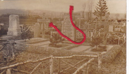 / 02/ - ARGONNEN Denkmal Friedhof  Carte Photo Allemande 1° Guerre - Other & Unclassified