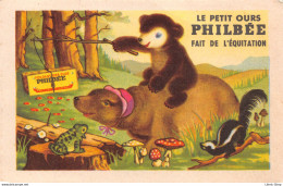 FONDANT DES DUCS PHILBÉE LE BON PAIN D'ÉPICES DE DIJON "LE PETIT OURS PHILBEE FAIT DE L'EQUITATION" ( ͡♥ ͜ʖ ͡♥) ♥ - Autres & Non Classés